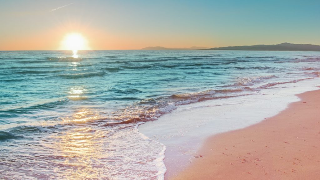 beach sunset