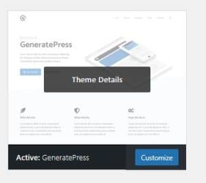 GeneratePress (The one I use)